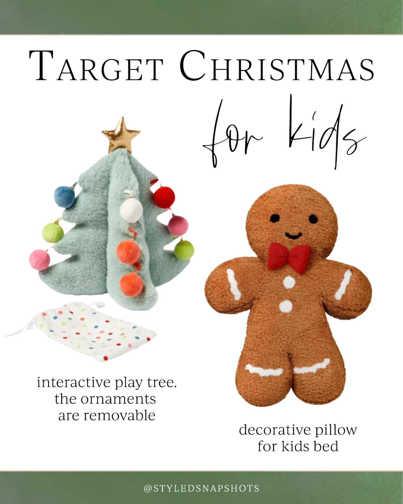 Target Christmas finds for kids 

kids holiday finds 

#LTKHoliday #LTKFindsUnder50 #LTKKids