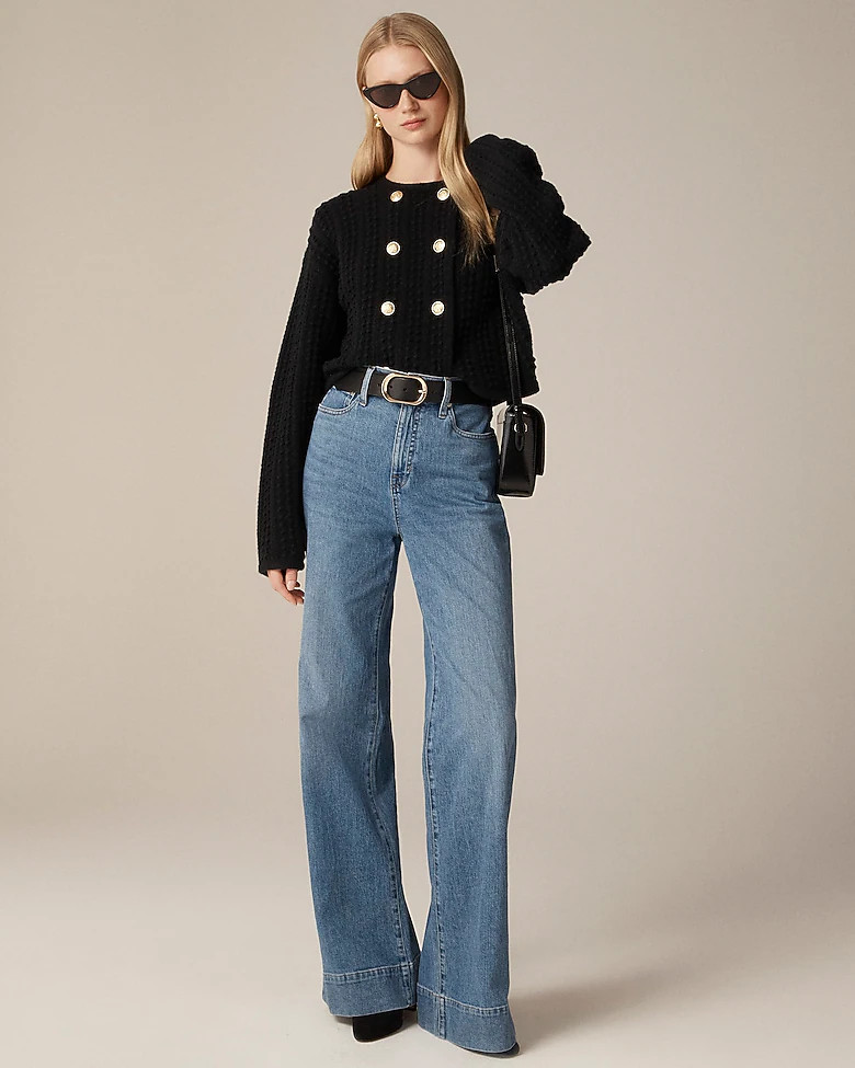 Double-breasted sweater-jacket | J. Crew US