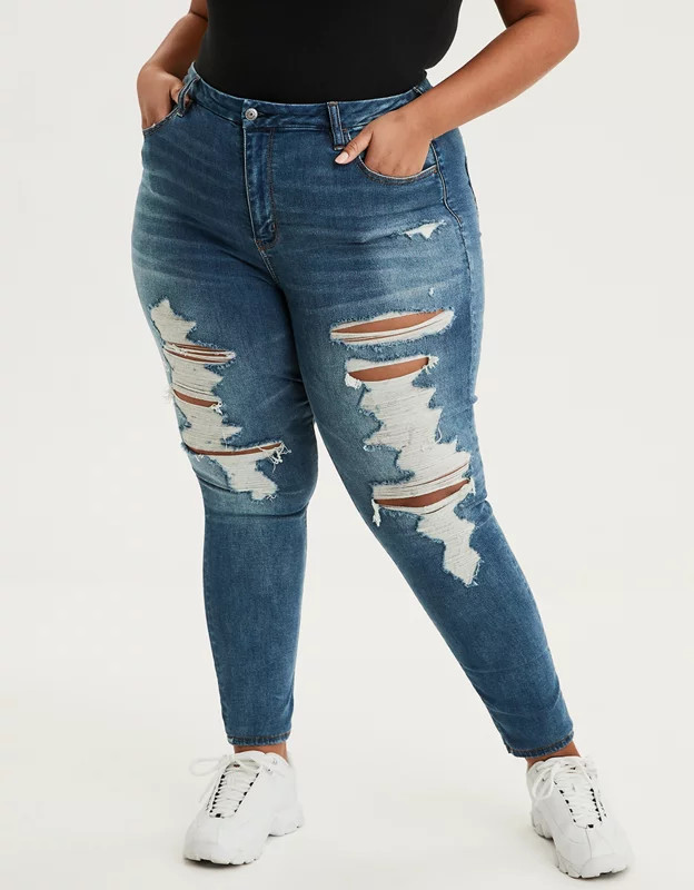 AE Ne(x)t Level Curvy Super High-Waisted Jegging | American Eagle Outfitters (US & CA)