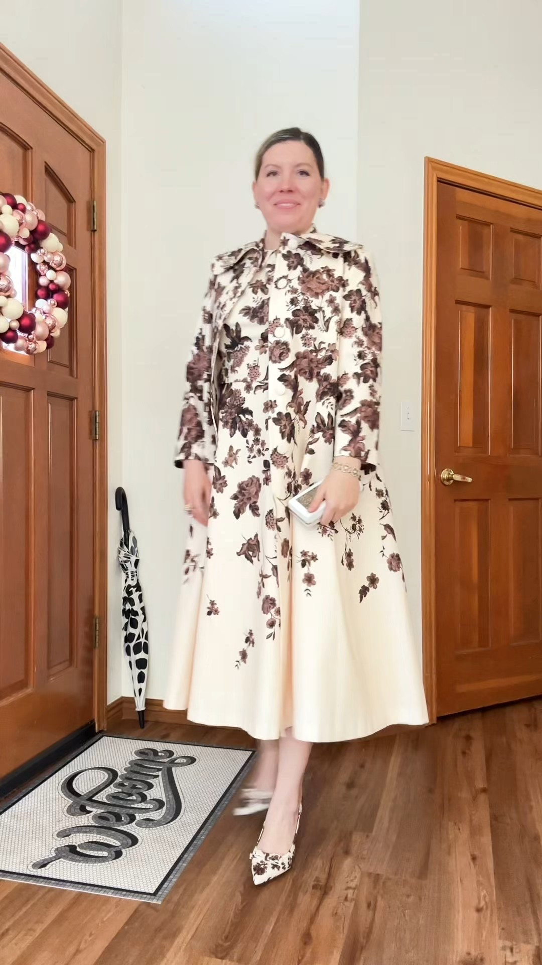 Mocktail Hour - Look 9 🍸 
A curated style series

She is opinionated but knows exactly when to speak. This look features a gorgeous set (top and midi skirt) along with a matching coat & shoes. I believe that if you like a print - you should get the entire outfit. 

Coat, heels, top & skirt - Antonio Melani @Dillards
Clutch - Oscar de la Renta 
Ring & Earrings - Oscar de la Renta
Bracelet - Francesca’s 


#LTKSeasonal #LTKValentine #LTKootd