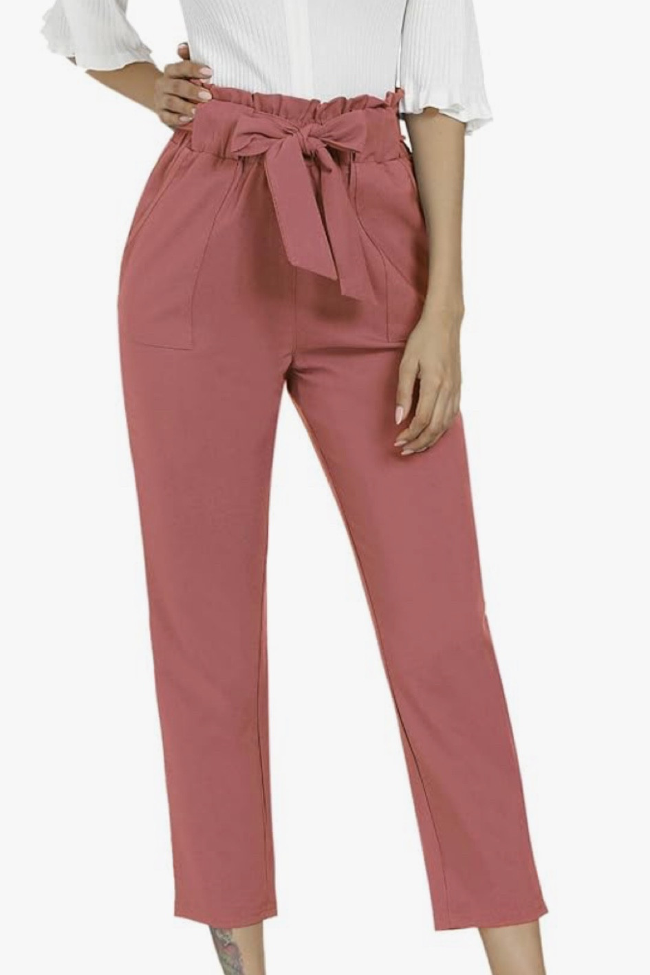 Freeprance Women's Pants Casual Trouser Paper Bag Pants Elastic Waist Slim Pockets


#LTKStyleTip #LTKWorkwear #LTKBeauty