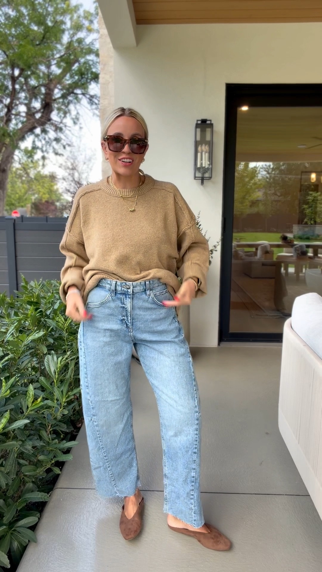 New sweater and barrel jeans from Walmart!

#LTKootd #LTKgrwm #LTKmomlife