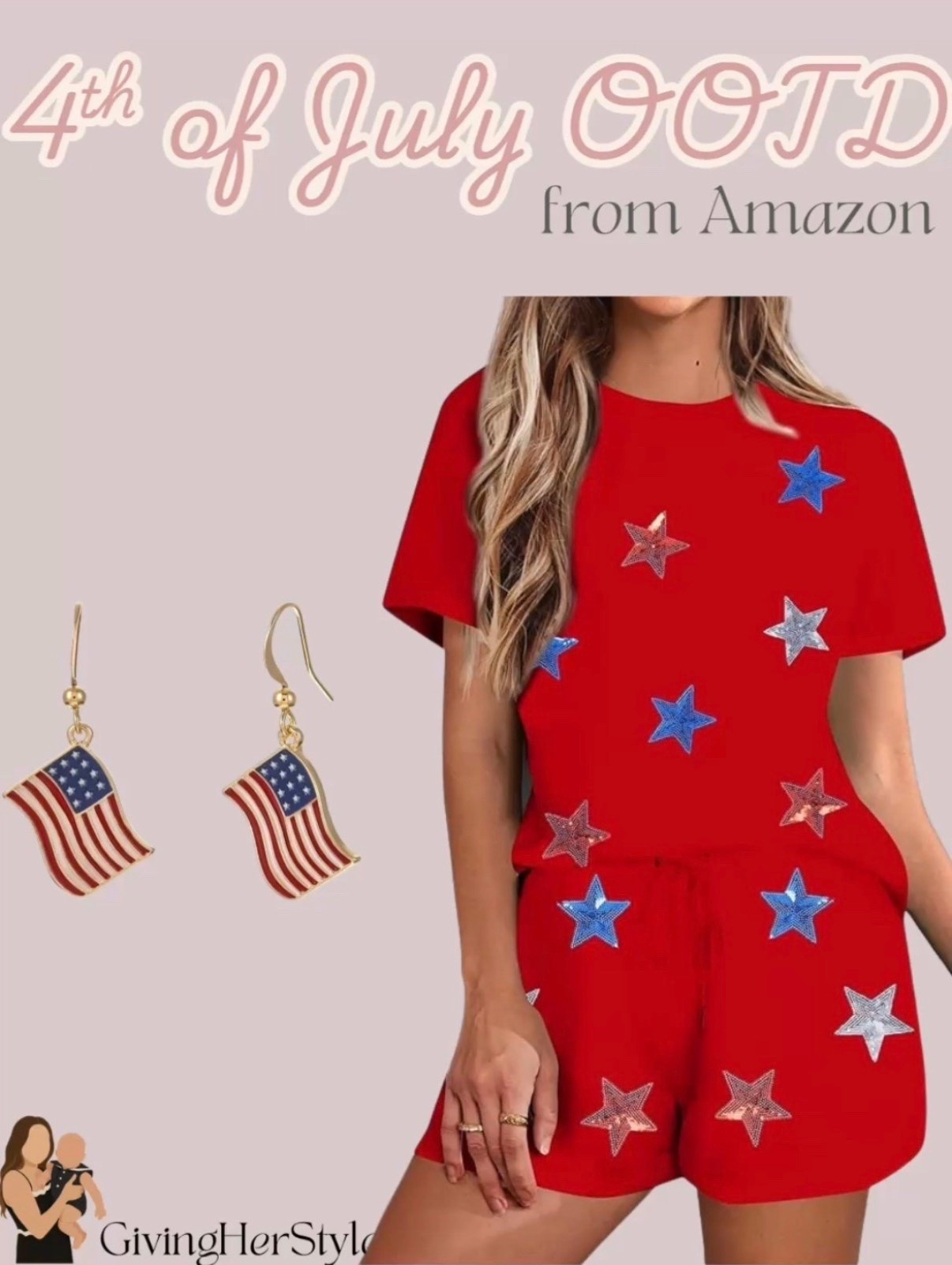 4th of July outfit ideas from Amazon prime 

4th of July, Fourth of July, USA, patriotic outfits, pool party, amazon fashion, amazon outfit idea, red white and blue, white shorts, graphic tshirt, travel, summer ootd

#LTKootd #LTKmomlife #LTKSeasonal