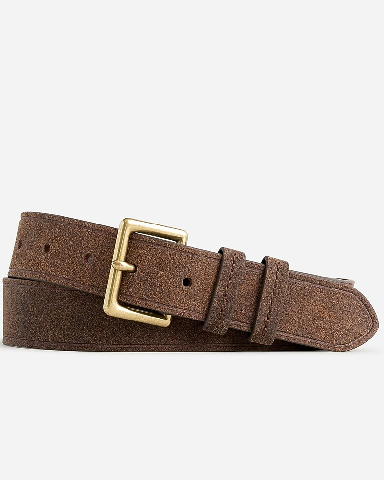 Wallace & Barnes single-prong buckle leather belt | J. Crew US