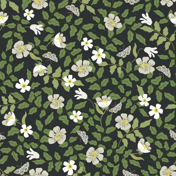 Primrose 20' L x 20.5" W Peel and Stick Wallpaper Roll | Wayfair North America