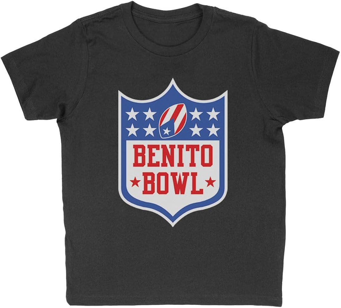 TeesAndTankYou Benito Bowl Kids T-Shirt Youth | Amazon (US)