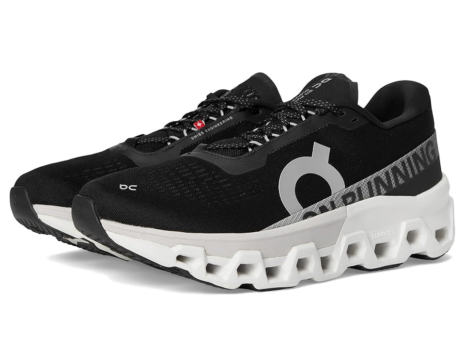 On Cloudmonster 2 Running Men's Shoes Black/Frost : 8 M, Manmade | Zappos
