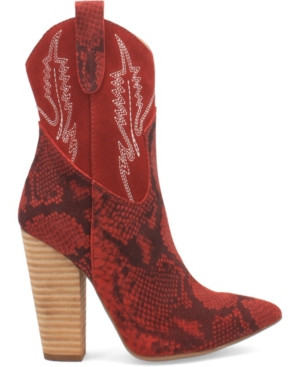 Dingo Women's Calico Leather Bootie Women's Shoes | Macys (US)