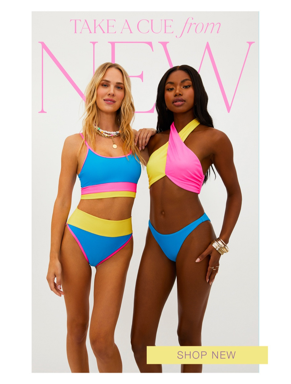 Cute & NEW swimsuits at Beach Riot! Loving these bright colors. Bikini. One piece swimsuit. Spring break vacation. 

#LTKswim
