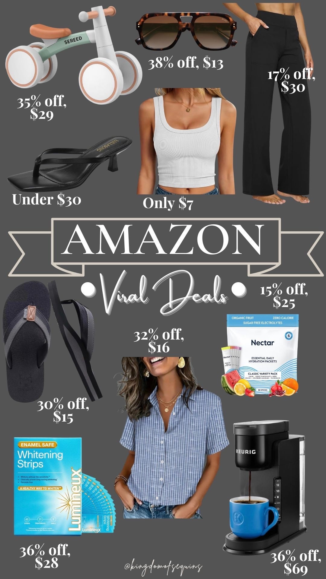 My favorite daily deals from Amazon.

#LTKootd #LTKSaleAlert #LTKBeauty
