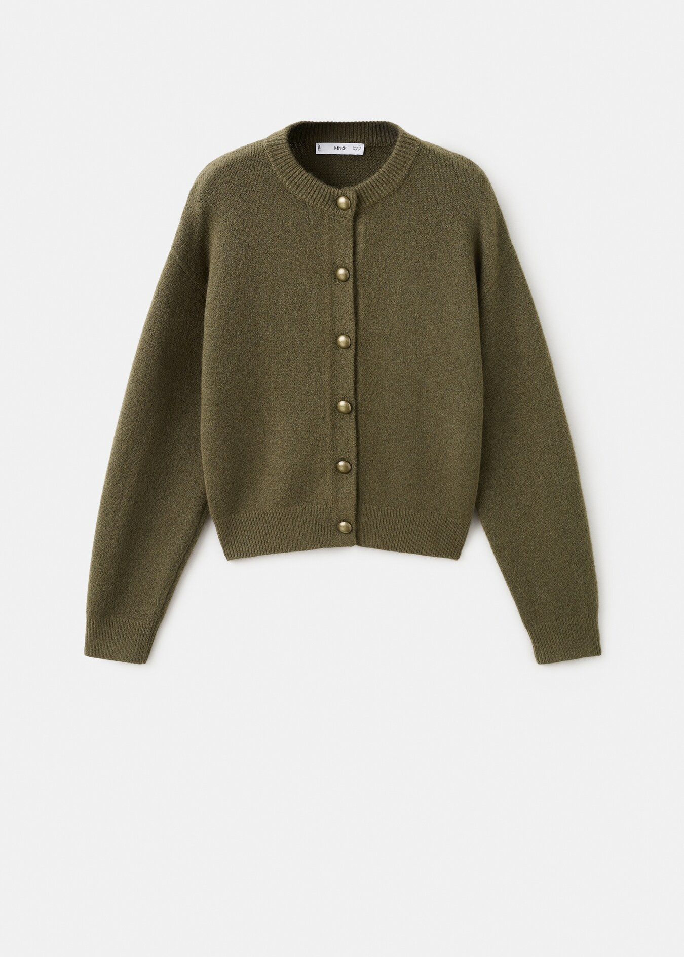 Chunky-knit cardigan with buttons | Mango EU