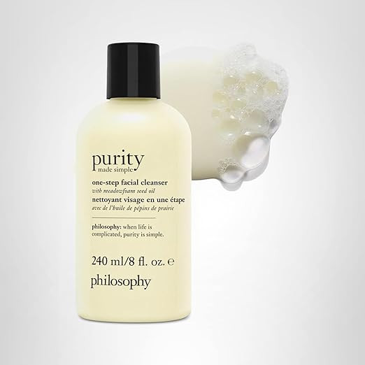 philosophy purity made simple one-step facial cleanser- with meadowfoam seed oil gently cleanses ... | Amazon (US)