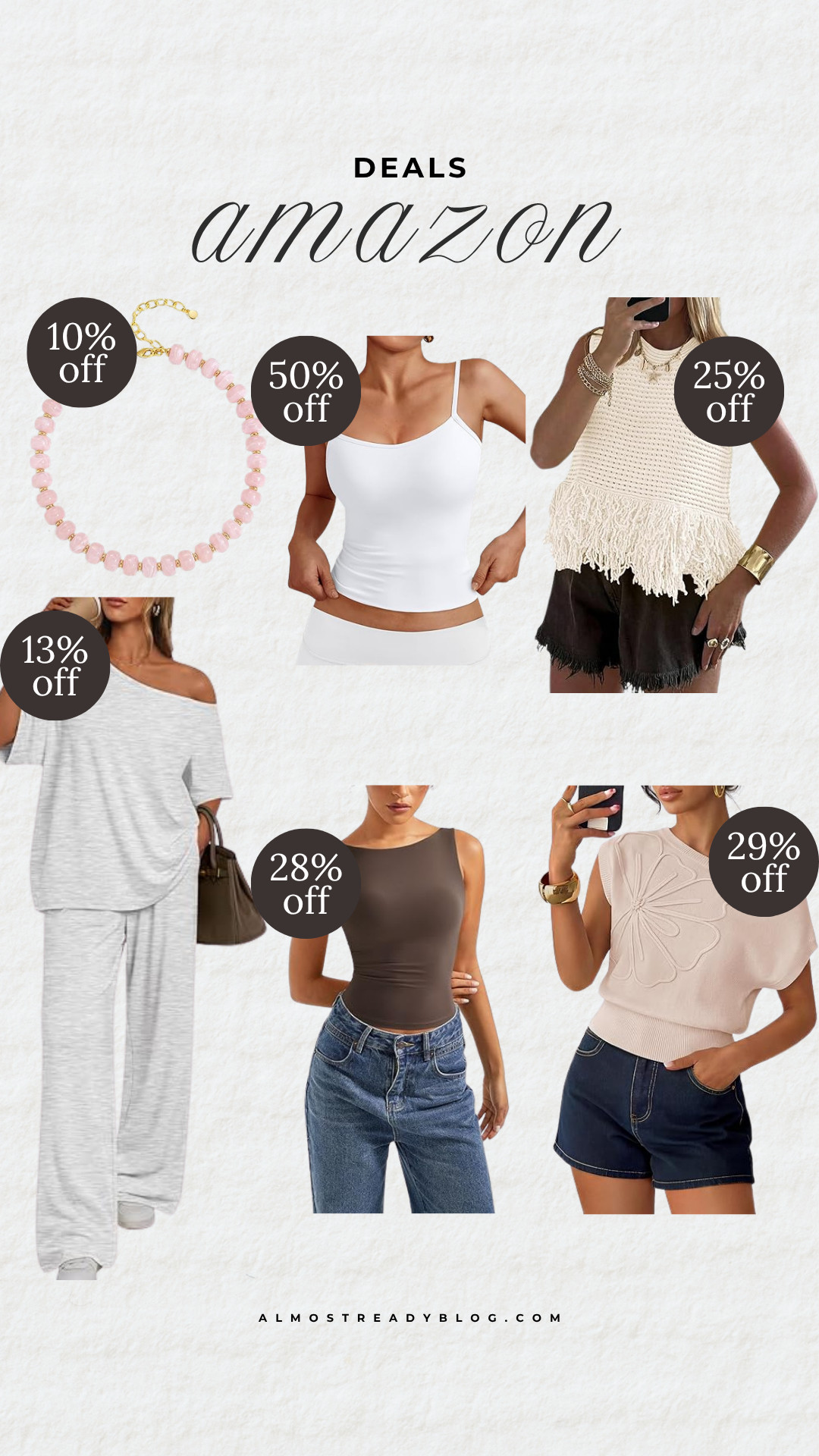 Amazon summer finds, casual summer outfit, everyday summer style, affordable fashion finds, vacation ready outfit, lounge set outfit, summer brunch look, denim shorts, neutral outfit, summer basics

#LTKOver40 #LTKSaleAlert