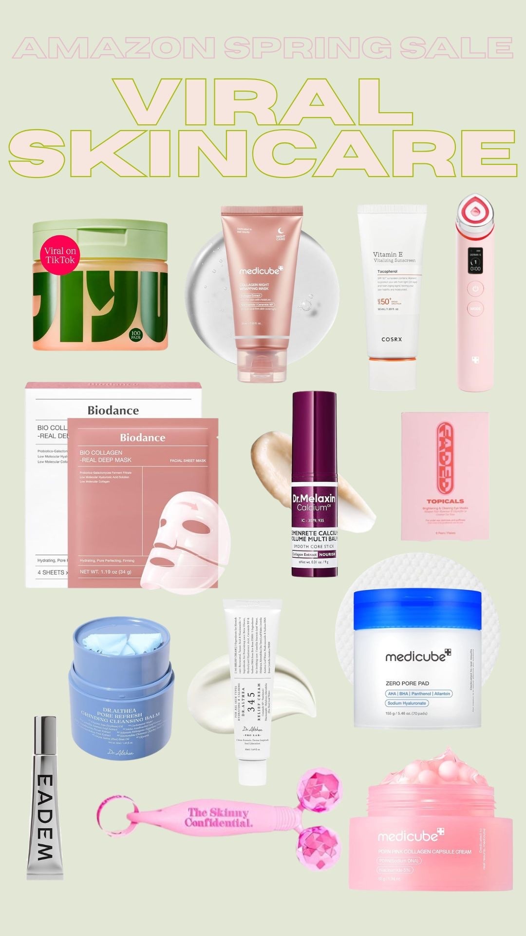 Viral skincare in the Amazon spring sale🌱

DRESSUpbuttercup.com #dressupbuttercup #dederaad


#LTKSaleAlert #LTKmomlife #LTKgrwm