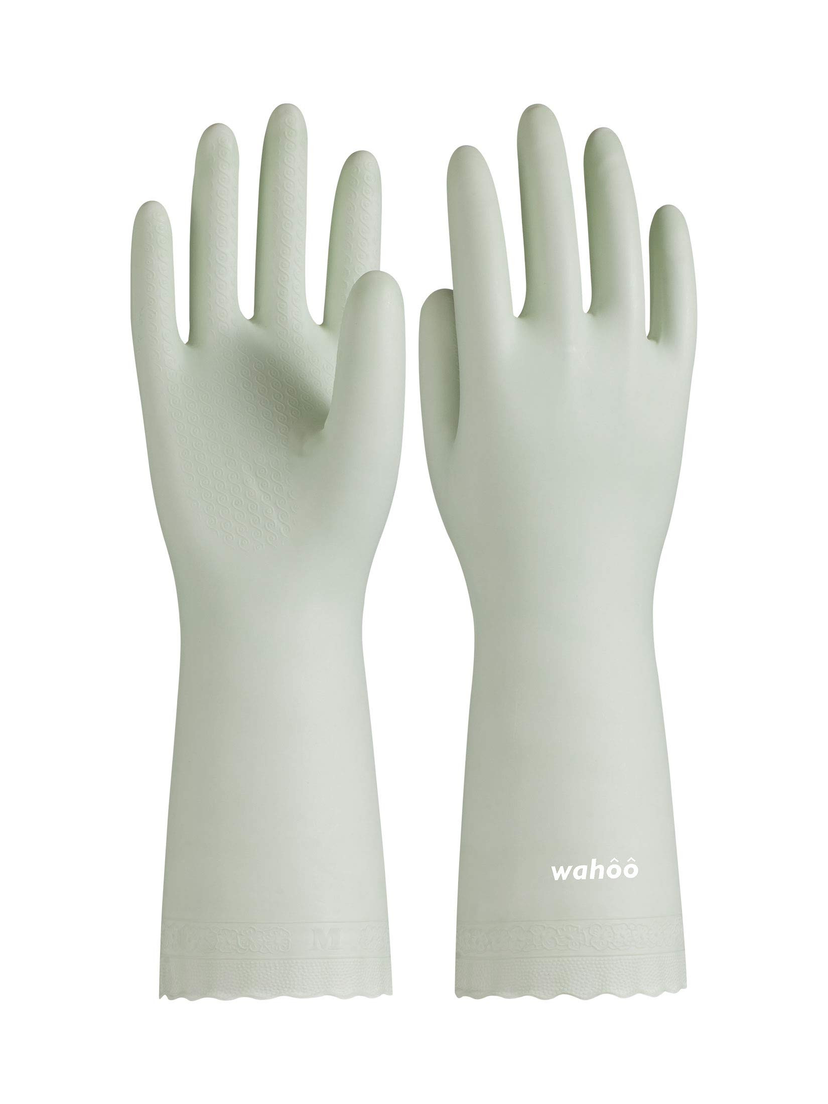 LANON wahoo Skin-Friendly Cleaning Gloves, Dishwashing Kitchen Gloves with Cotton Flocked Liner, ... | Amazon (US)