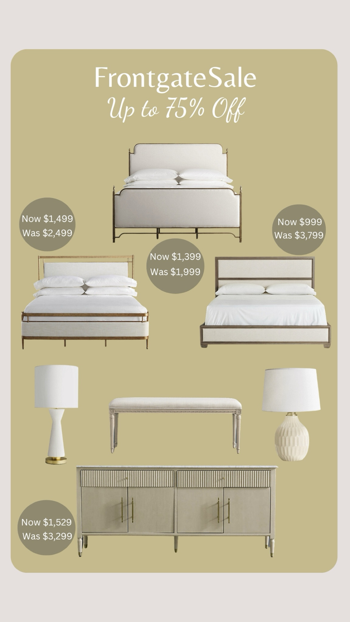 Frontgate is having a sale on so many great pieces! 
I’m really loving the new Nepali bed, it’s gorgeous! 🤍
These beautiful beds and accessories are up to 75% off! 
Kathy’s taking advantage of the sale. She’s purchasing the Whitby bed, it’s stunning! ✨

#LTKHome #LTKSaleAlert #LTKMostLoved