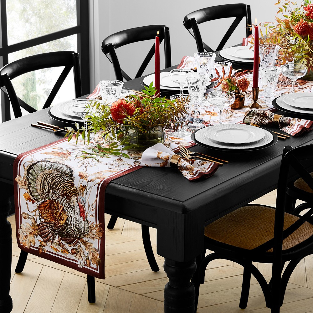 Plymouth Turkey Table Runner | Williams-Sonoma CA