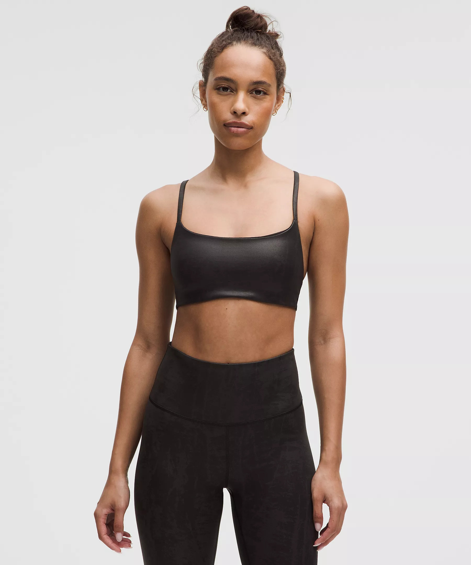 Wunder Train Strappy Racer Bra Light Support, A/B Cup *Foil | Women's Bras | lululemon | Lululemon (US)