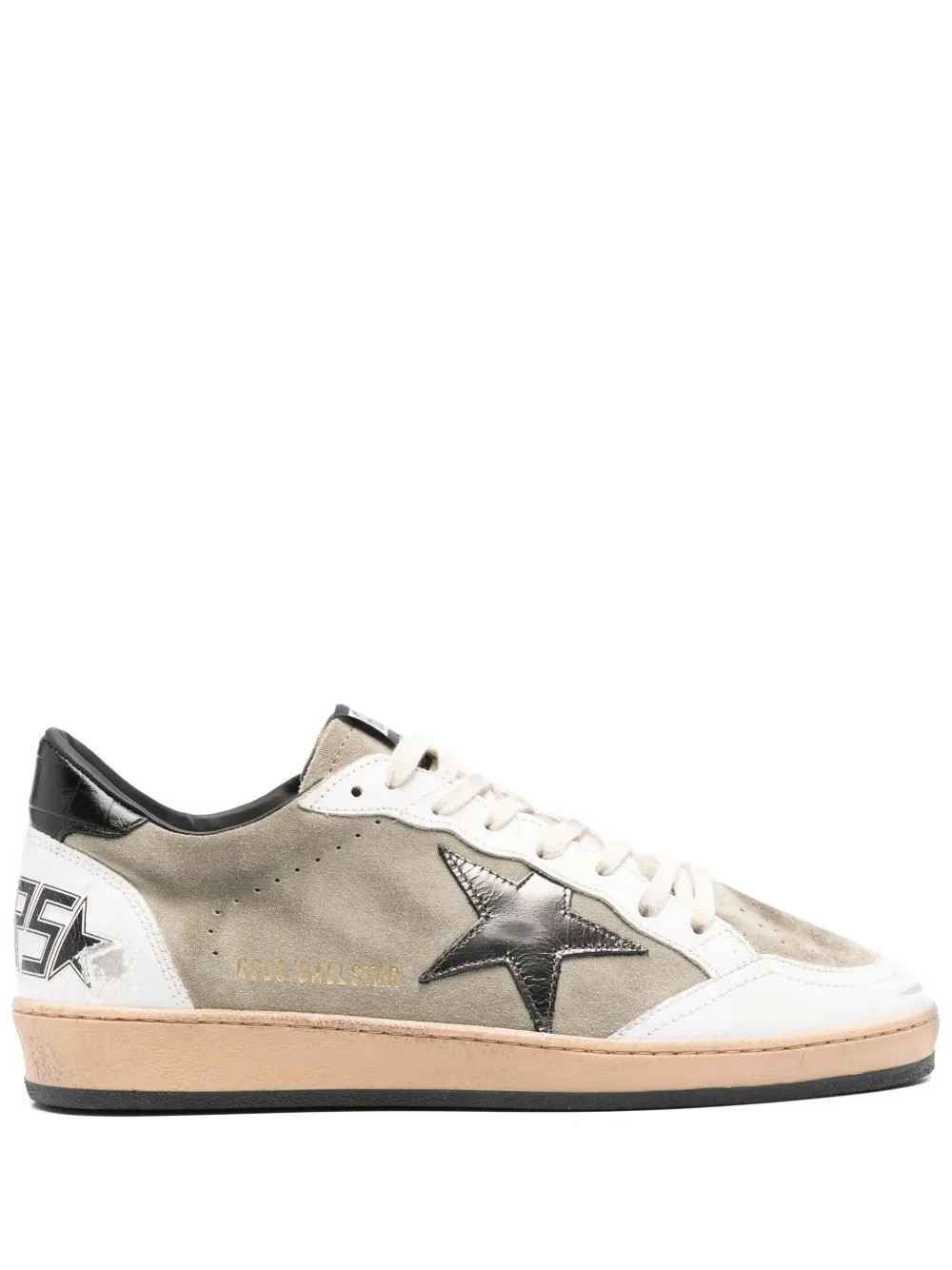 Golden Goose Ball Star Sneakers | Grey | FARFETCH AU | Farfetch Global