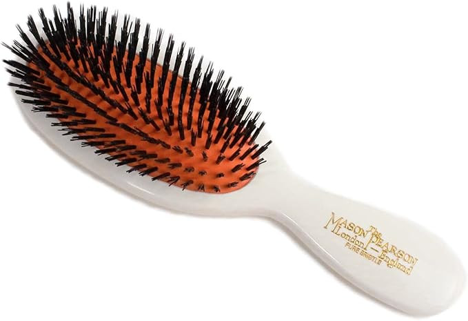 Mason Pearson Pure Boar Pocket Bristle White | Amazon (US)