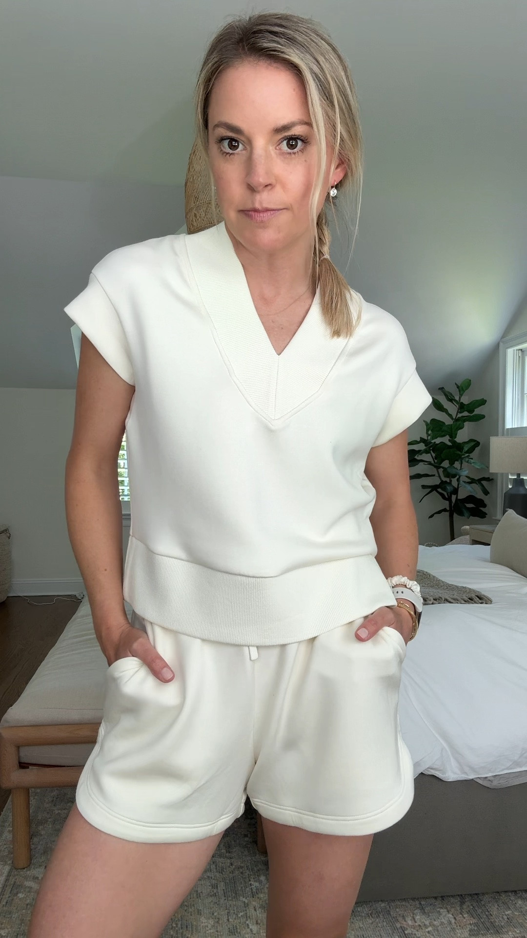 grabbed a few pieces from Varley’s DoubleSoft collection in their new Pristine color for spring + summer. Comfy and effortless. I wear a small/tts in both

@Varley #InVarley #Ad

#LTKmomlife #LTKdayinmylife #LTKTravel