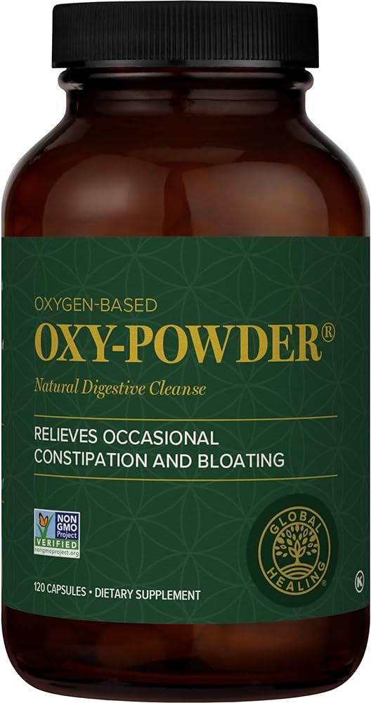 Global Healing Center Oxy-Powder Oxygen Based Safe and Natural Colon Cleanser and Relief from Occ... | Amazon (US)