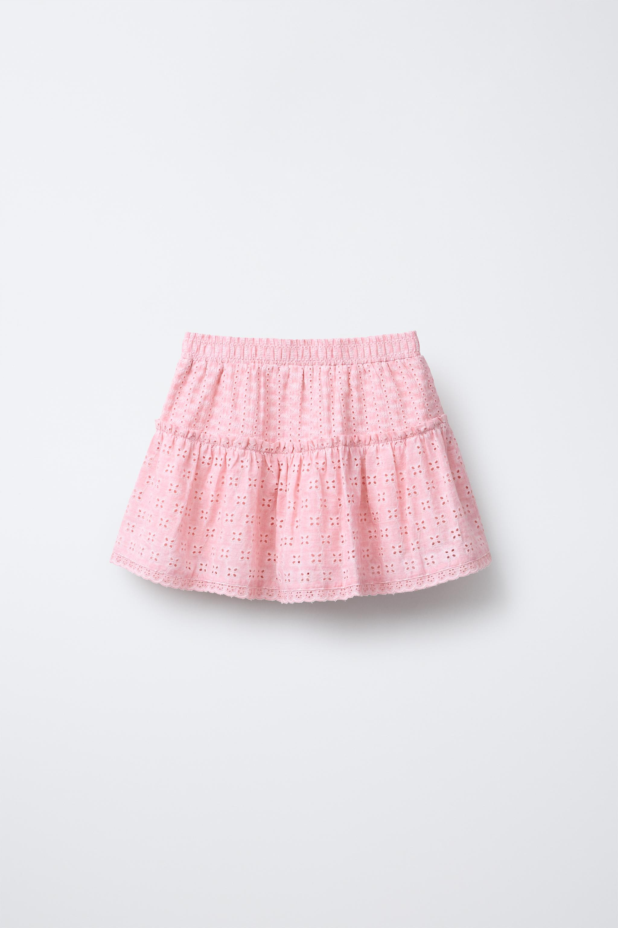 Skort with an elasticated waistband. | Zara UK