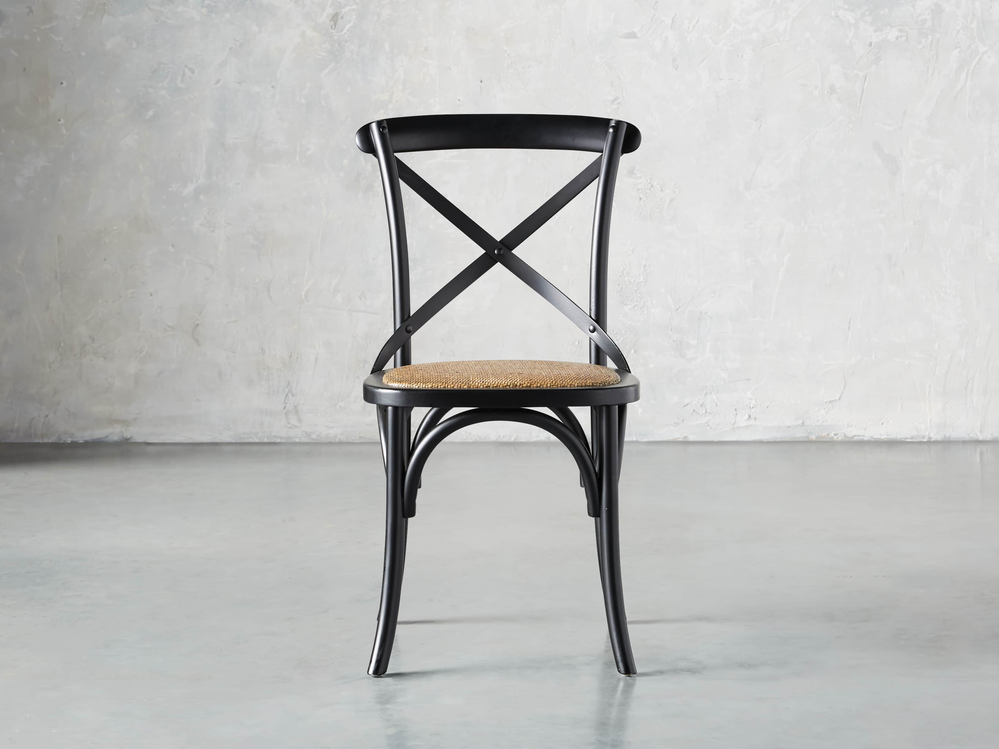 Cadence Dining Chair with Rattan Seat | Arhaus