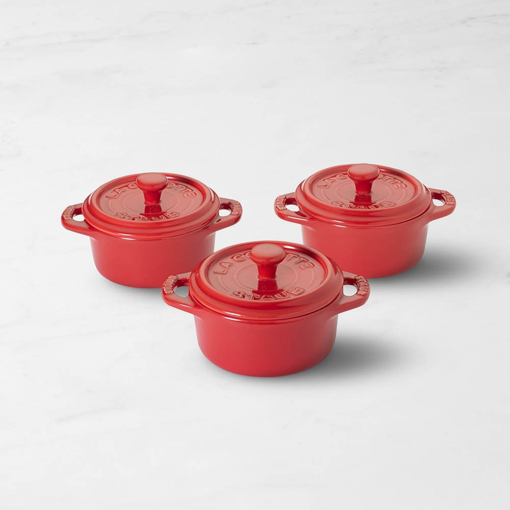 Staub Stoneware Mini Cocotte Set | Williams-Sonoma