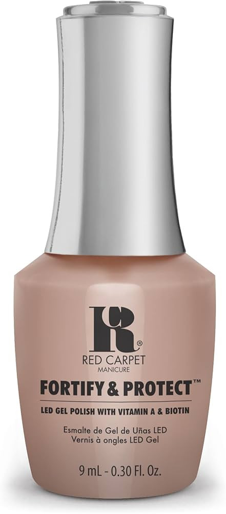 Red Carpet Manicure Fortify & Protect Soft Nude Crème Gel Polish for Strong, Healthy Nails - Inf... | Amazon (US)
