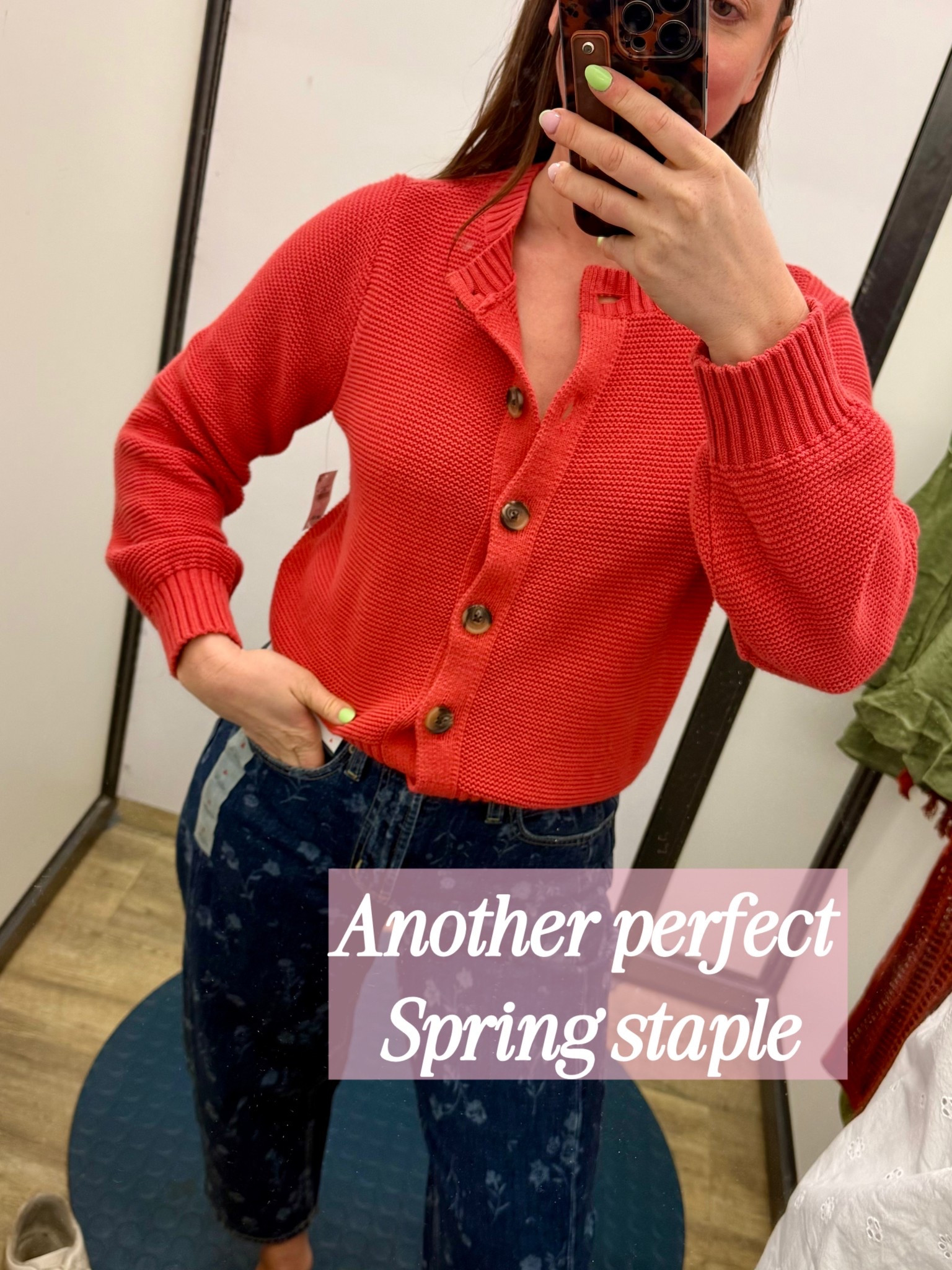 The perfect cardigan for spring 


Old navy finds
