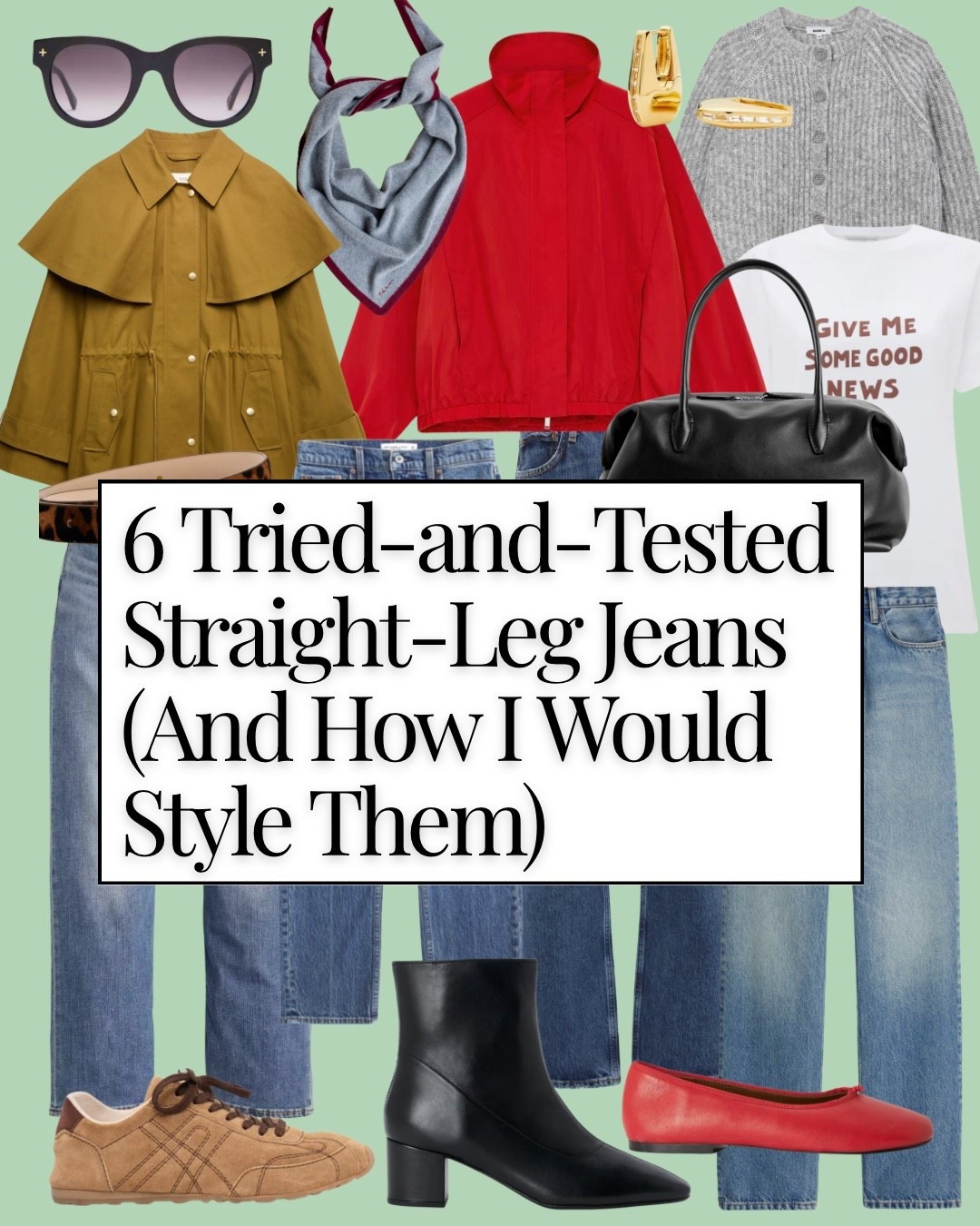 I tried on many pairs of straight leg jeans - these are 6 of the best 

#LTKootd #LTKOver40 #LTKSeasonal