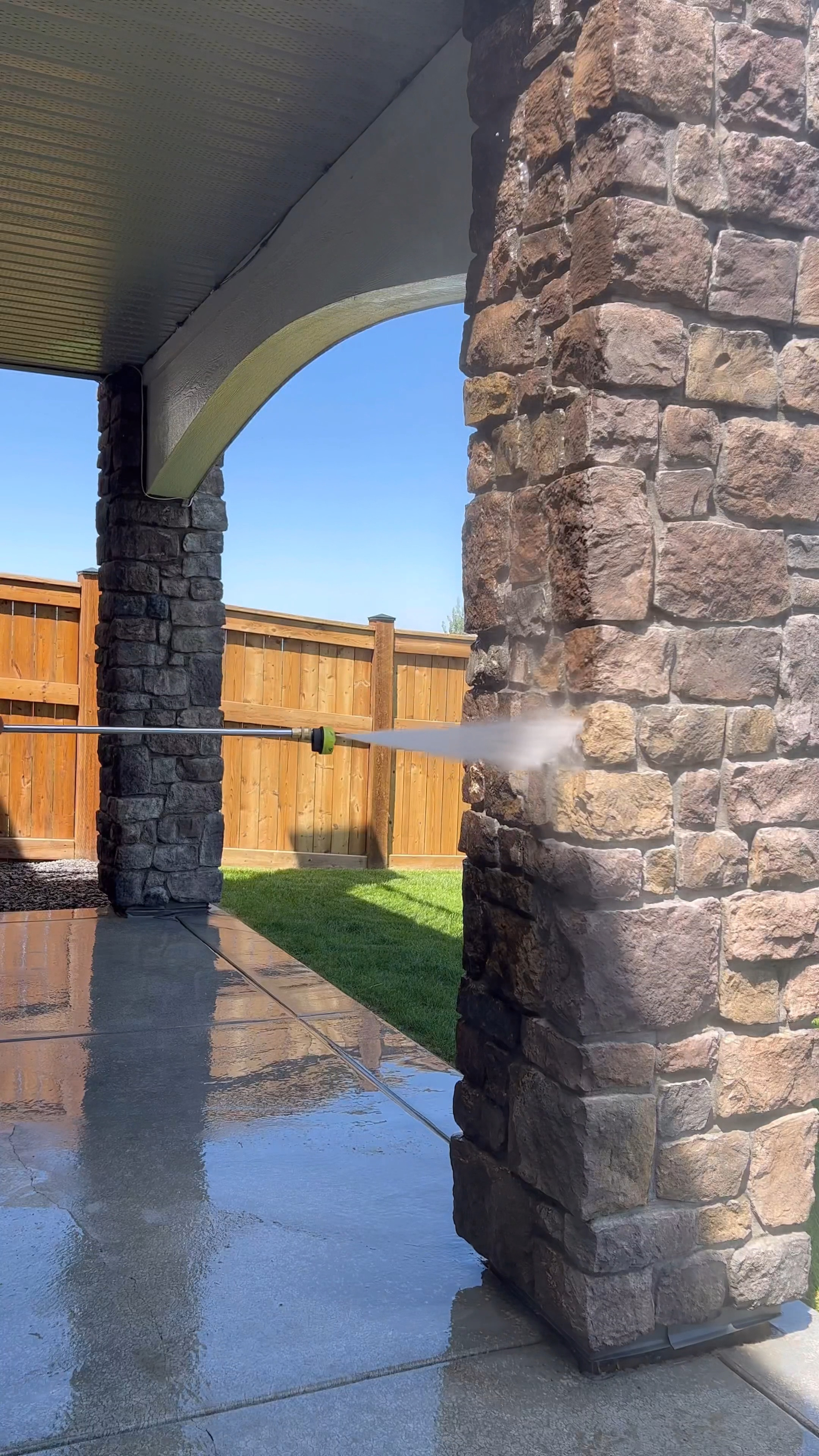 Clean your outdoor space with the best power wash by Ryobi! We love power washing our patio in the spring and end of summer! 💕


#powerwash #pressurewash 

#LTKsalealert #LTKhome #LTKstyletip