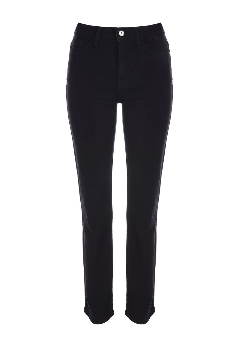Womens Black Holly Premium Straight Leg Jeans | Peacocks