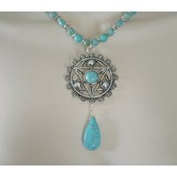 Turquoise Necklace Southwestern Jewelry Southwest Turquoise Western Necklace Boho Bohemian Cowgirl Wedding | Etsy (US)