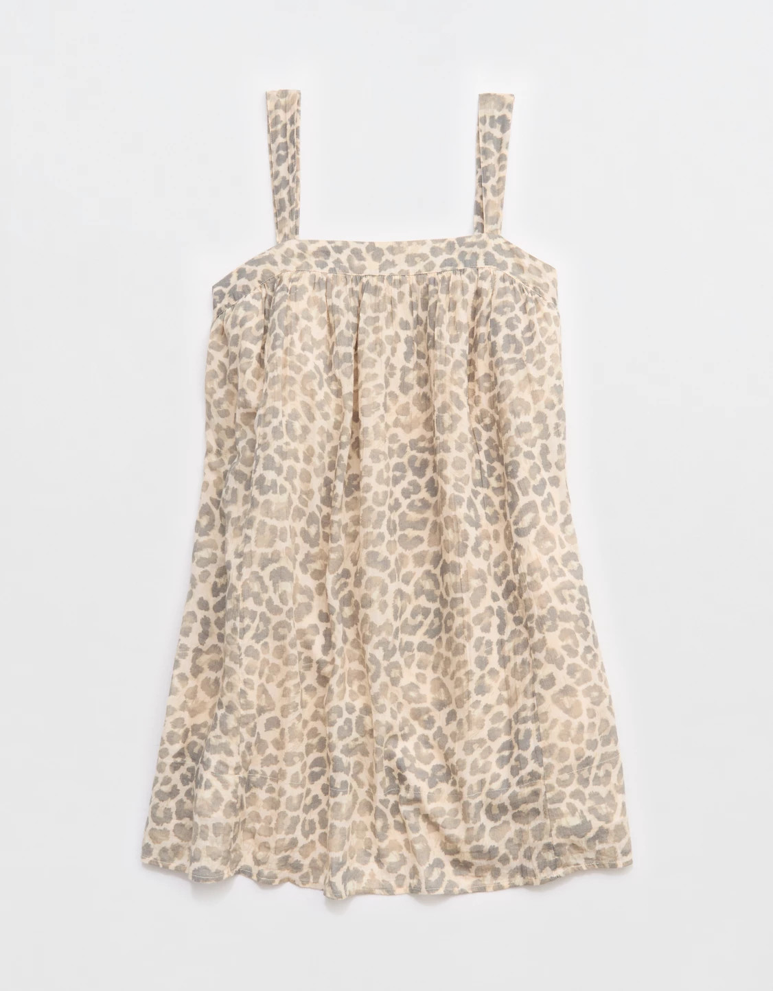 Aerie Printed Babydoll Mini Dress | American Eagle Outfitters (US & CA)