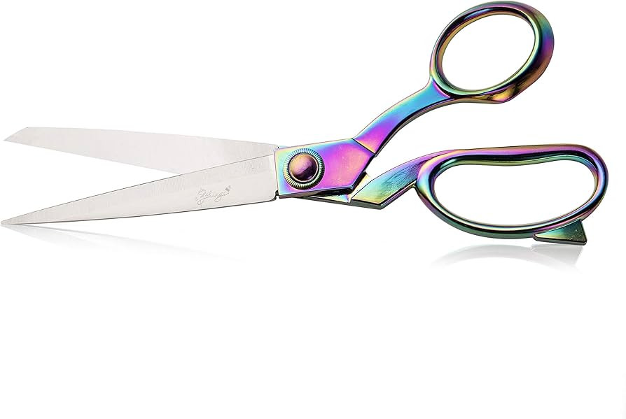 eZthings® 10" Dressmaker Sewing Classic Ultra Sharp Shears Heavy Duty Tailor Fabric Scissors in ... | Amazon (US)