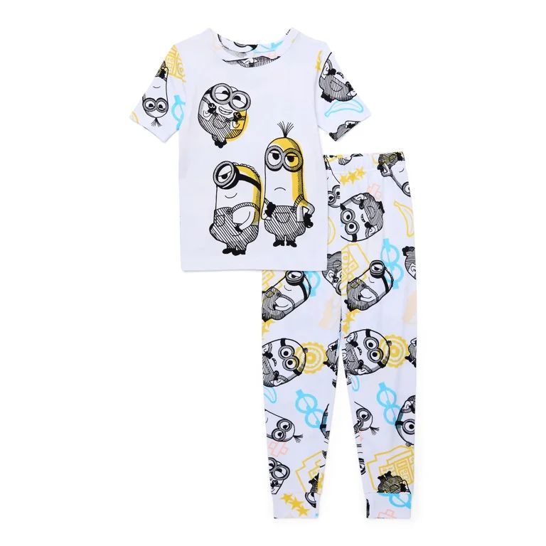 Minions Boys Pajama Set, 2-Piece, Sizes 4-10 - Walmart.com | Walmart (US)