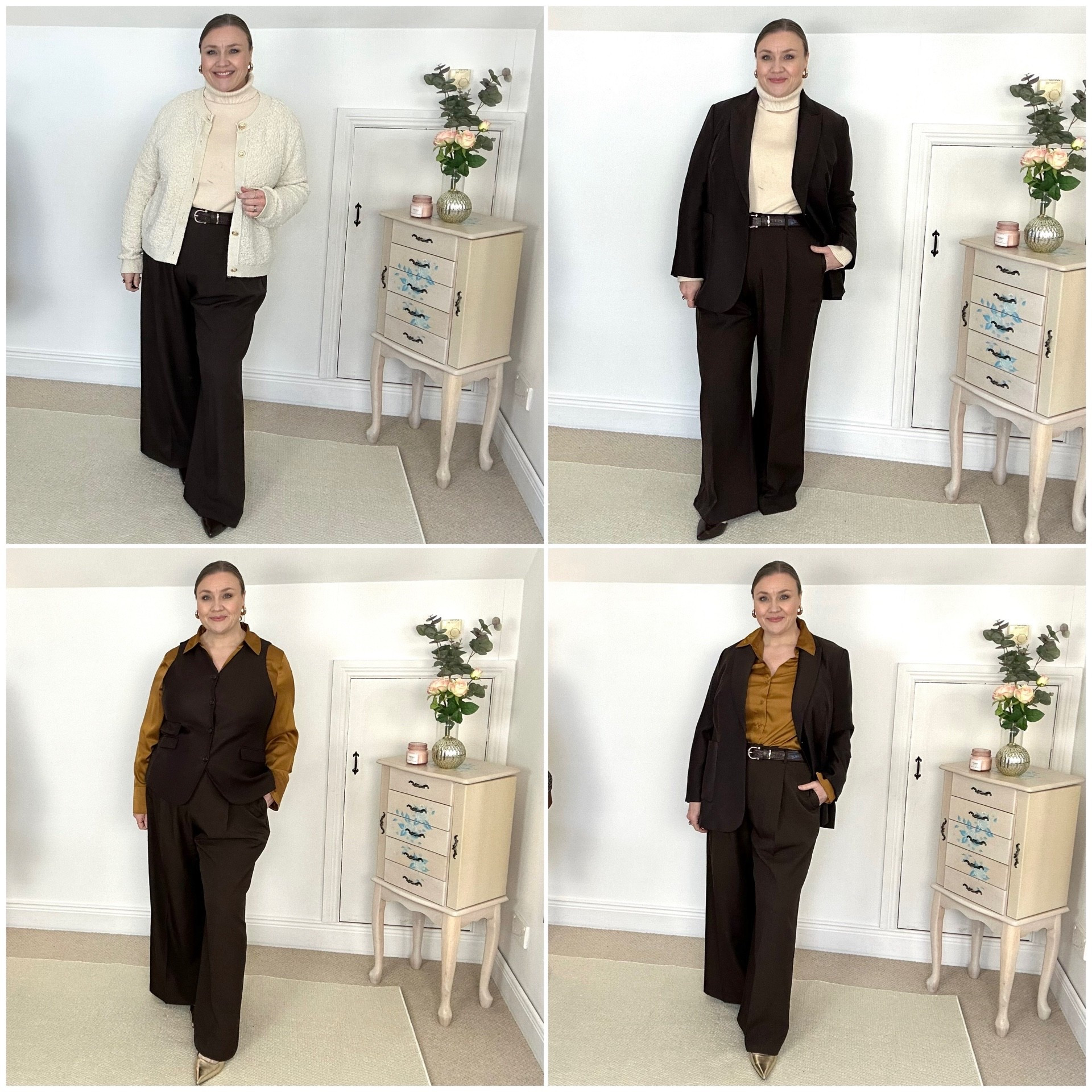 The outfits from my latest video. Find me on YouTube to learn about the perfect outfit formula for apple shapes x

#LTKplussize #LTKcurves #LTKstyletip