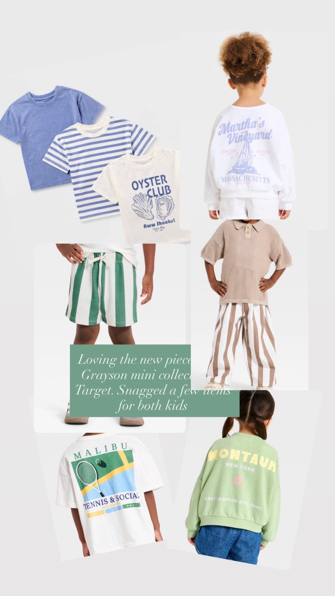 Grayson mini spring summer drop at target 

Toddler boy clothes 
Toddler girl clothes 
Target
Spring
Grayson mini 

#LTKKids