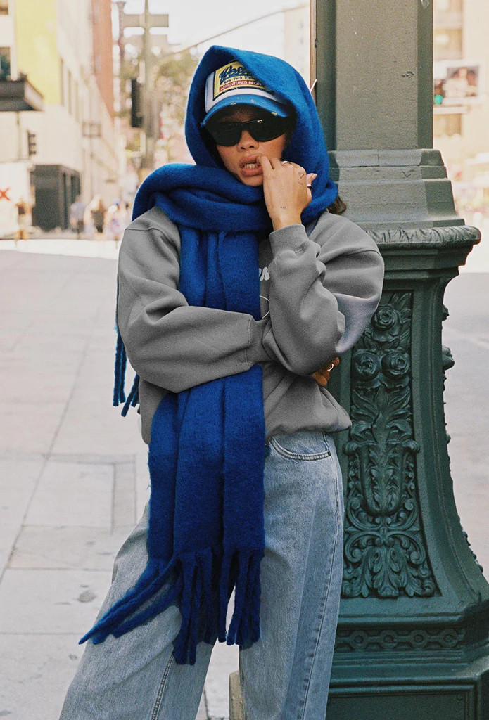 July Scarf Blue | Princess Polly US