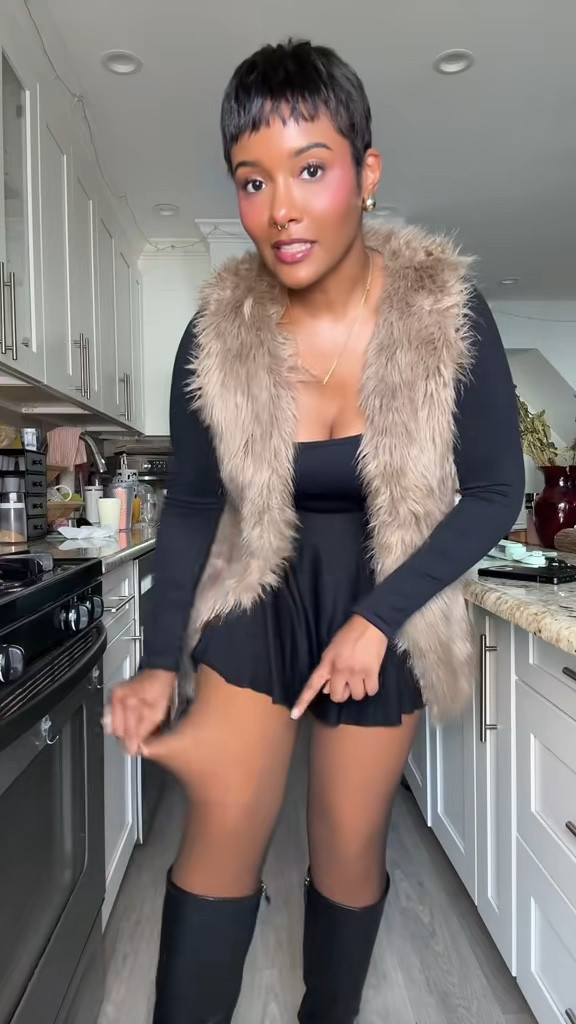 These are my FAVORITE fleece lined tights for the winter because they look like skin but they keep you warm!!!

They’re the fleece lined tights by Sweet Mayhem and you can get them on my TikTok Shop (that’s the only place they’re sold unfortunately) My username is Pinspo.girl!

I also linked my entire outfit because people ALWAYS want to know where my vest is from and it’s my fall/winter staple! 🤭

#LTKFindsUnder100 #LTKSeasonal #LTKMidsize