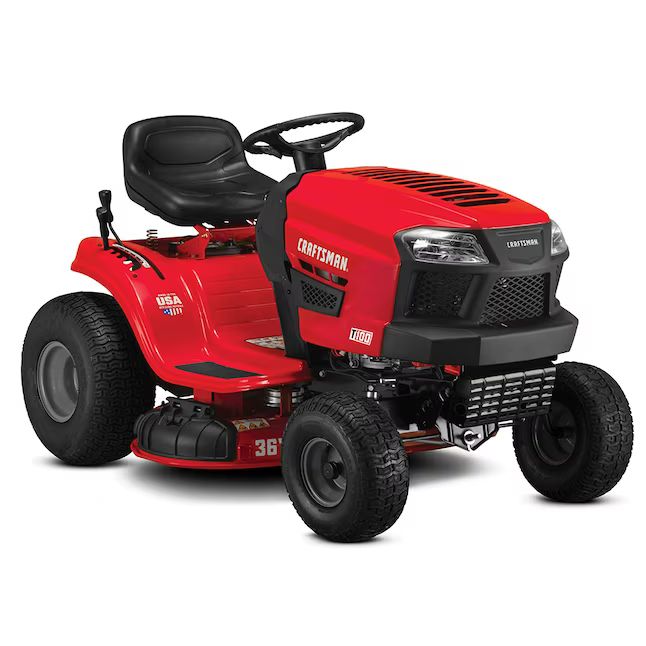 CRAFTSMAN T100 36-in 11.5-HP Riding Lawn Mower | Lowe's