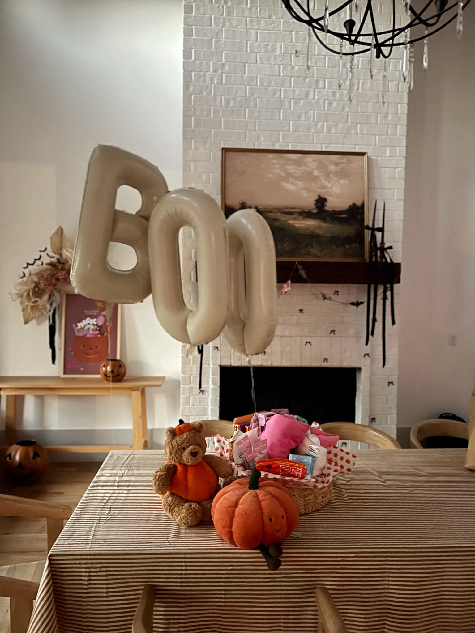 Shared Boo basket for my three girls. 

#LTKHalloween #LTKGiftGuide #LTKHoliday