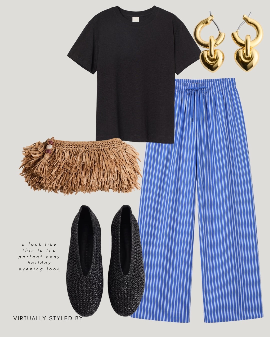 Ways to wear stripe poplin trousers for summer

#LTKsummer #LTKuk #LTKeurope