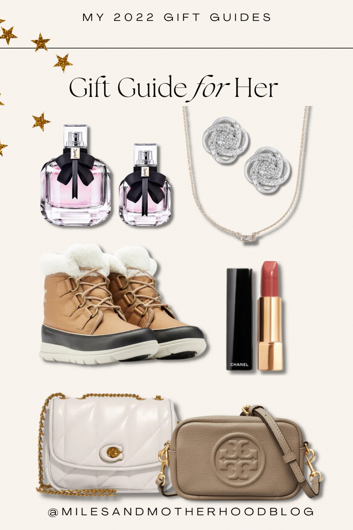 Gift Guide For Her. Choose from simple jewelry, quality makeup, and statement handbags  

#LTKitbag #LTKbeauty #LTKGiftGuide