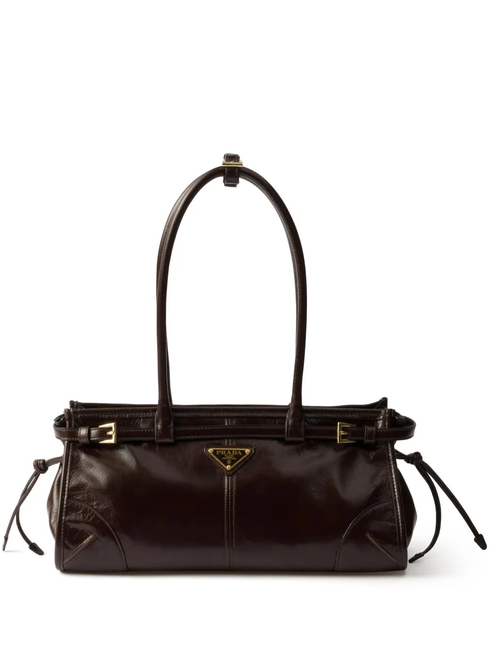 Prada Medium Leather Tote Bag - Farfetch | Farfetch Global