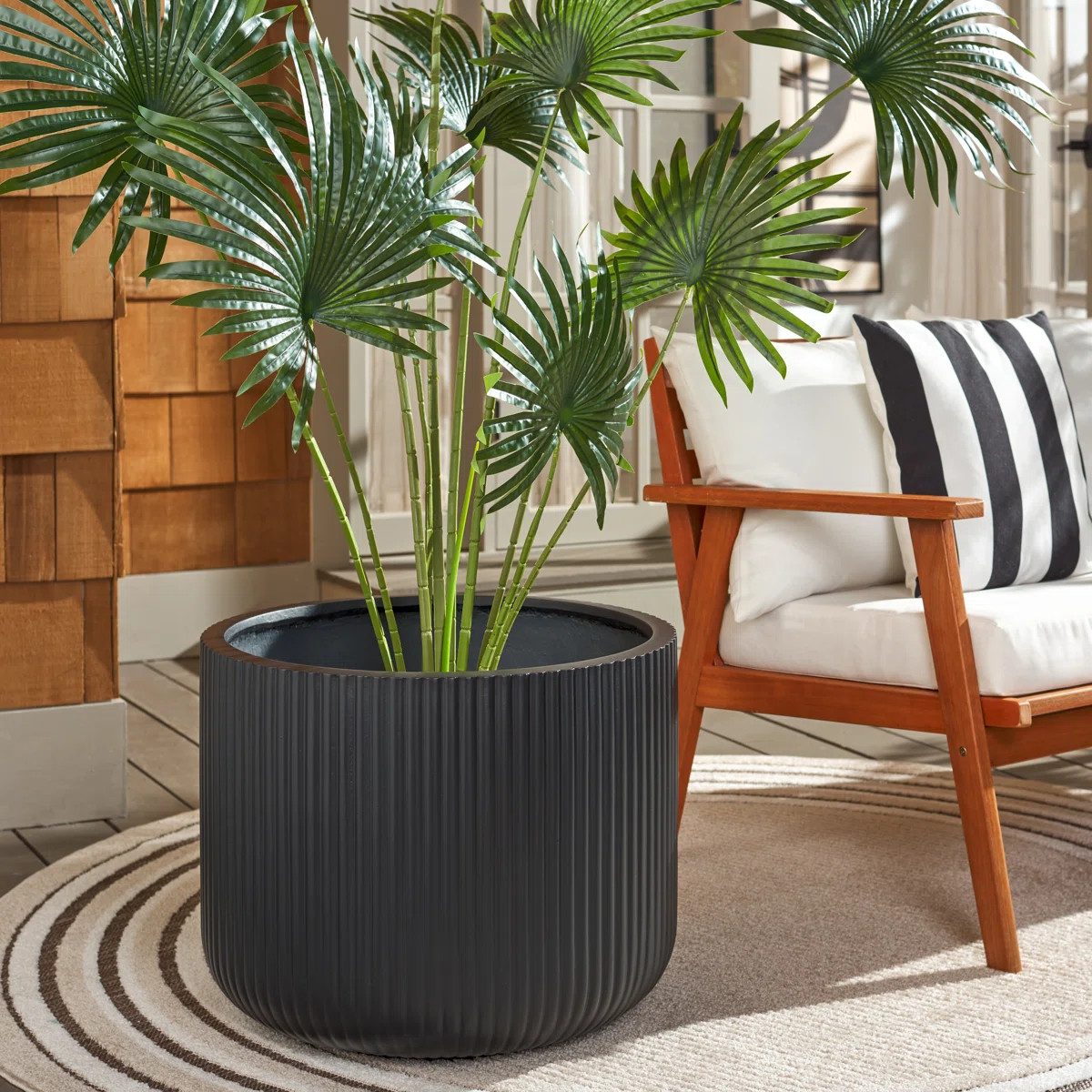 Milano Ficonstone Pot Planter | Wayfair North America