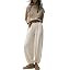 Ugerlov Women's Two Piece Outfits Sweater Sets Knit Pullover Tops and High Waisted Pants Lounge S... | Amazon (US)