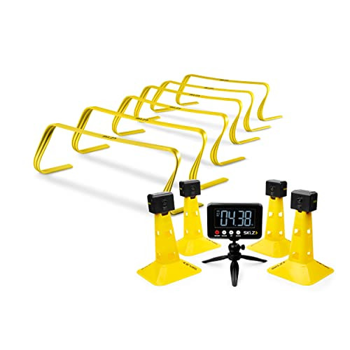 SKLZ 6-Inch Ultra Durable Agility Hurdles, Set of 6 with SKLZ Speed Gates for Sports and Athletic Speed Training | Amazon (US)
